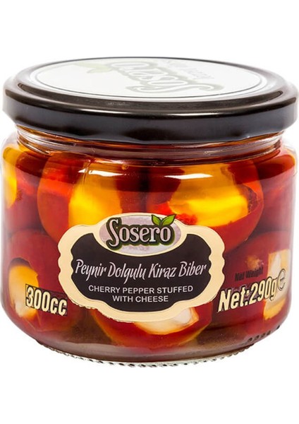 Peynir Dolgulu Kiraz Biber 290 gr