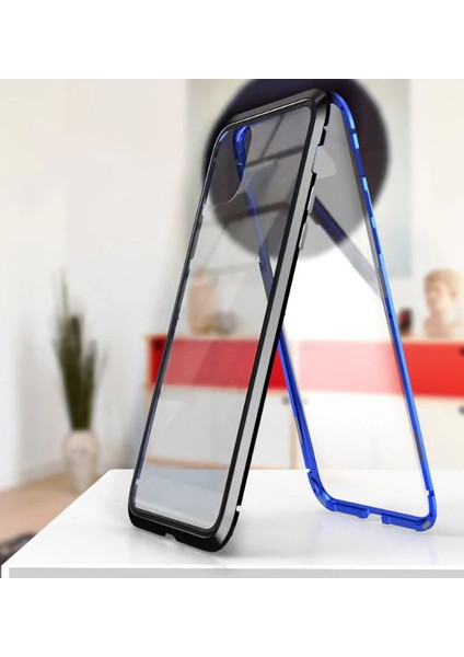 Apple iPhone 11 Pro Max Kılıf 360 Ön Arka Cam Koruma Crouch Gold