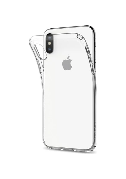 Apple iPhone X Şeffaf Silikon Kılıf