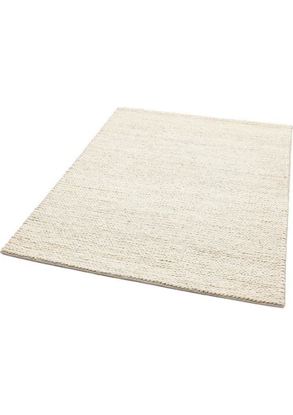 Choti White Beyaz Jüt El Dokuma Örgü Sisal Hasır Kilim