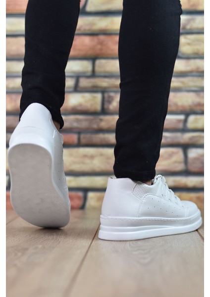 Beyaz Erkek Sneaker
