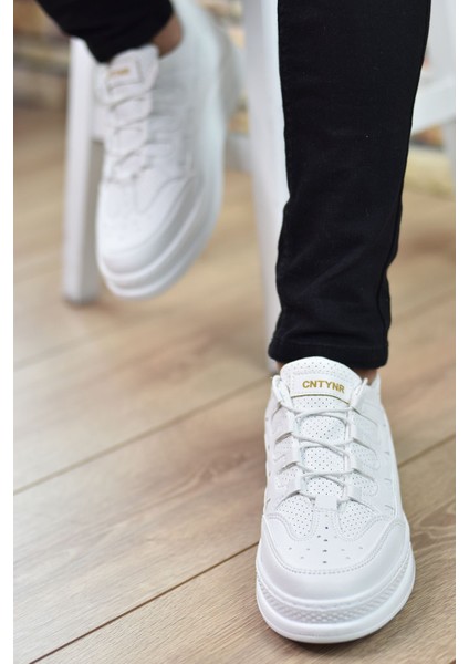 Beyaz Erkek Sneaker