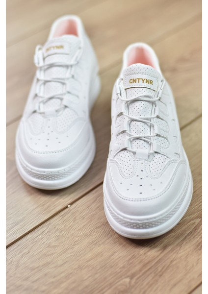 Beyaz Erkek Sneaker