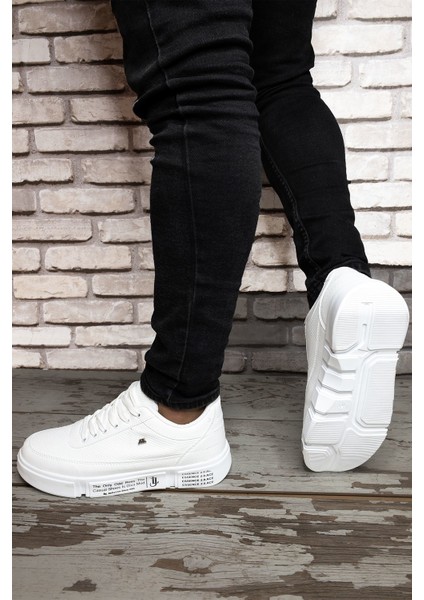 Beyaz Erkek Sneaker 0012X20 modelleri