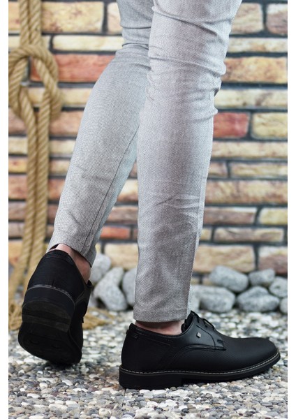 Siyah Siyah Erkek Casual Ayakkabı 0012146