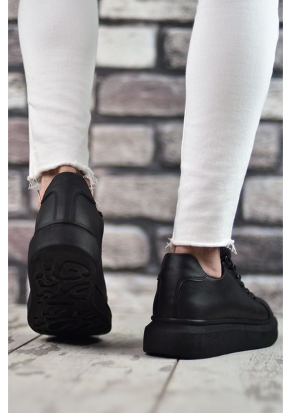 Siyah Siyah Erkek Sneaker