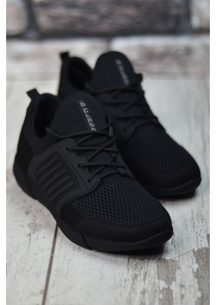 Siyah Siyah Sportz Erkek Sneaker