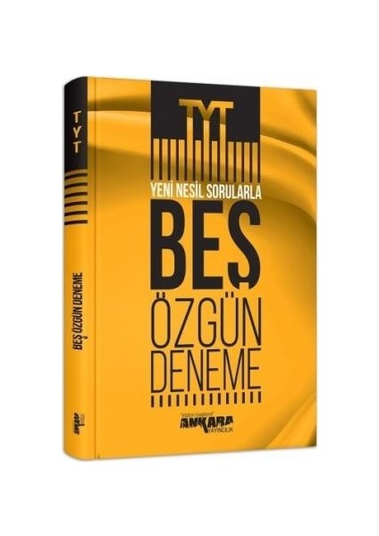 TYT 5 Özgün Deneme Nesil Sorularla