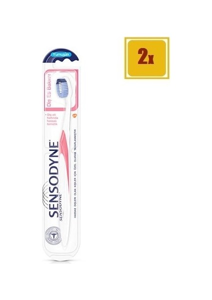 Tam Koruma Diş Macunu 50 ml x 2 + Sensodyne Diş Eti Bakımı Yumuşak Diş Fırçası x 2 modelleri