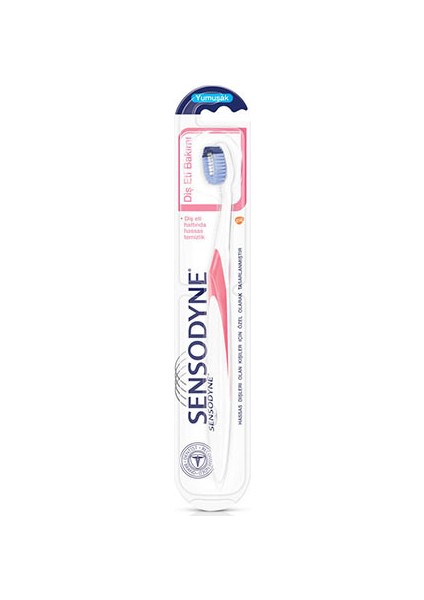 Tam Koruma ve Diş Macunu 50 ml + Sensodyne Diş Eti Bakımı Yumuşak Diş Fırçası