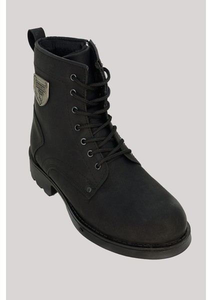 Siyah Erkek Fermuarlı Bot 0012655 modelleri