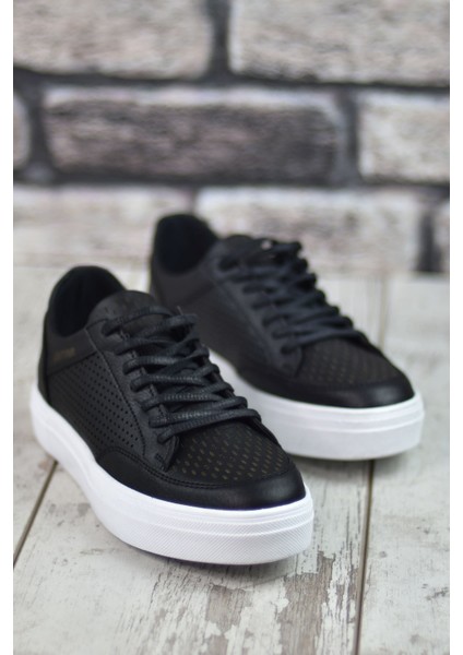 Siyah Beyaz Erkek Sneaker