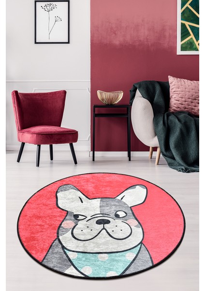 Happy Dogs Pink Djt Çap 140 Cm