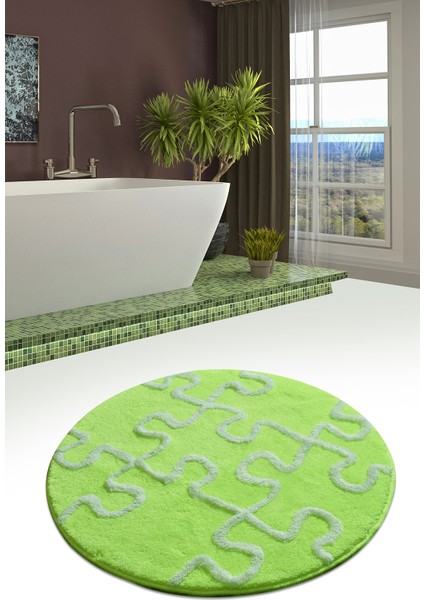 Puzzle Neon Yeşil Çap