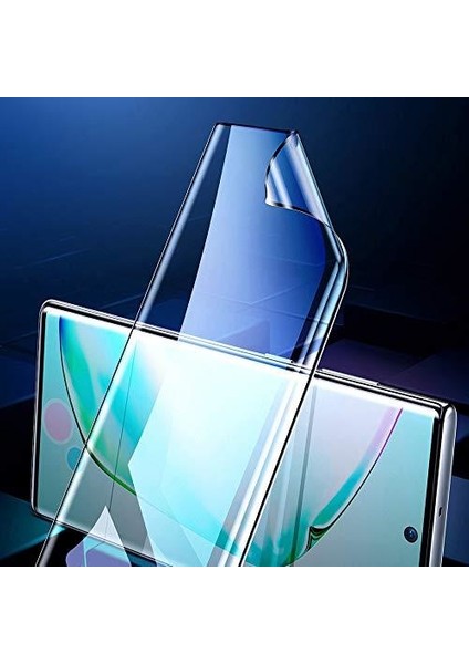 Galaxy Note 10 Plus Polymer Nano Tam Kapatan Ekran Koruyucu modelleri