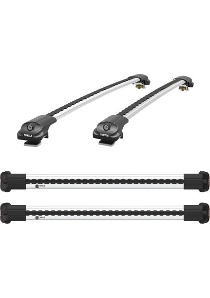 Air-1 Full Kit Fiat Panda Hatchback Tavan Ara Atkı Seti, Gri 2003-2011