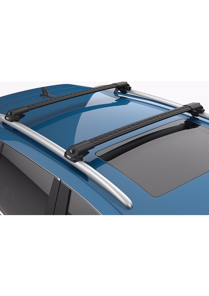 Air-1 Full Kit BMW X5 (E53) Suv Tavan Ara Atkı Seti Siyah 2000-2001-2002-2003-2004-2005-2006