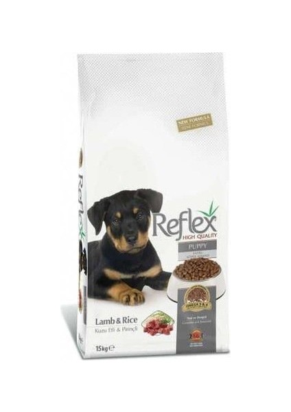 Kuzulu Yavru Köpek Maması 15 kg + Reflex Jerky
