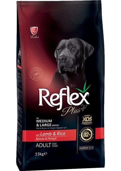 Kuzulu Pirinçli Köpek Maması 15 kg + Reflex Jerky