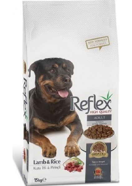 Kuzulu Yetişkin Köpek Maması 15 kg + Reflex Jerky