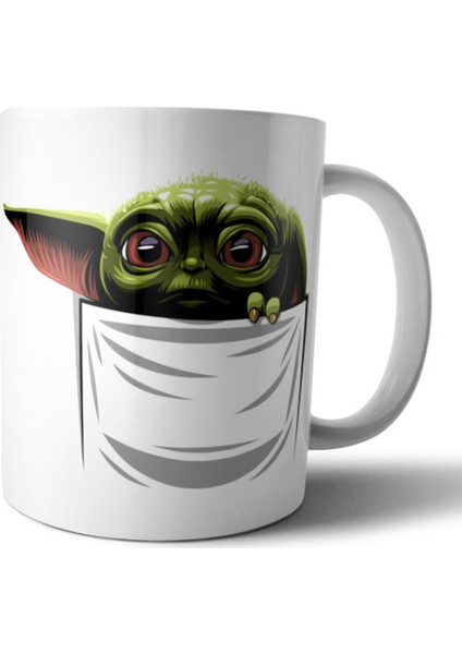 Baby Yoda / The Mandalorian / Star Wars Kupa Bardak Model 6