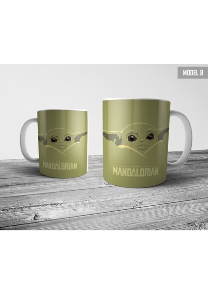 Baby Yoda / The Mandalorian / Star Wars Kupa Bardak Model 8