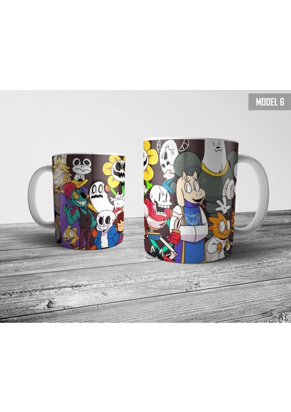 Undertale Kupa Bardak Model 6