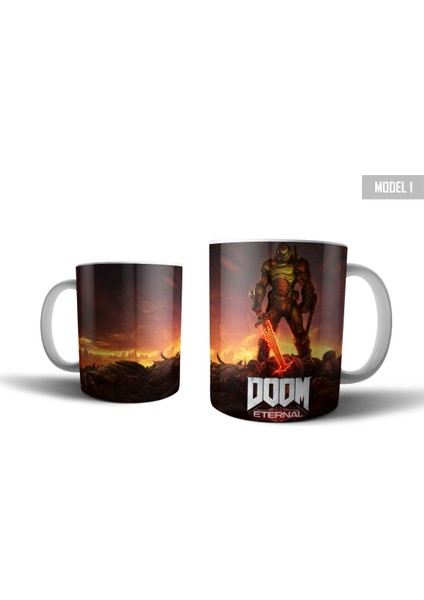 Doom Eternal Kupa Bardak Model 1 fiyatları