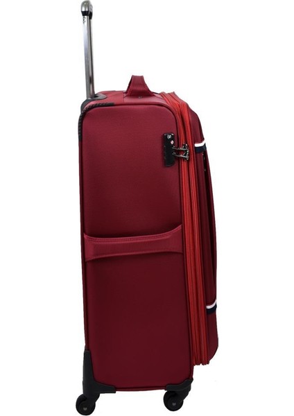 Valiz Büyük Boy Bordo Kumaş Valiz fırsatları