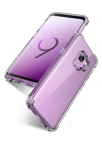Samsung Galaxy S9 Şeffaf Airbag Antishock Silikon Kılıf fiyatları