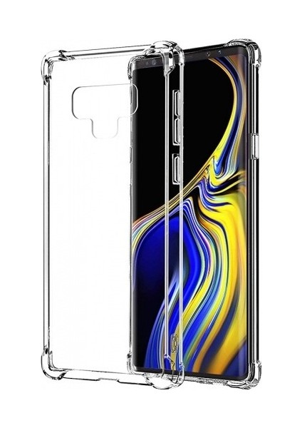 Samsung Galaxy Note 9 Şeffaf Airbag Antishock Silikon Kılıf
