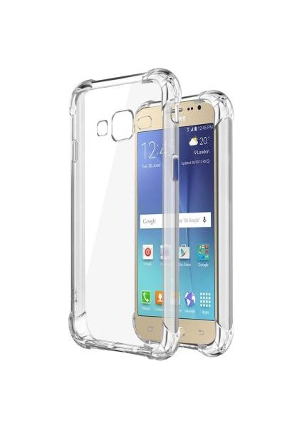Samsung Galaxy J2 Prime Şeffaf Airbag Antishock Silikon Kılıf