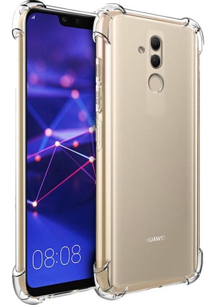 Huawei Mate 20 Lite Şeffaf Airbag Antishock Silikon Kılıf