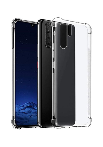 Huawei P30 Pro Şeffaf Airbag Antishock Silikon Kılıf