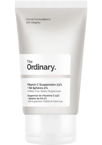 The Ordinary Vitamin C Suspension 23% + Ha Spheres 2% 30ML