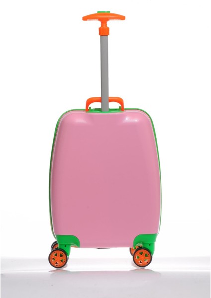 Mybag84959 Pembe Kız Çocuk Kabin Boy Valiz