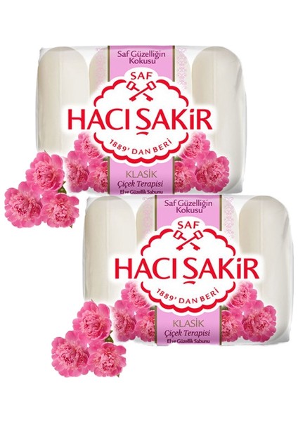 Güzellik Sabunu Klasik Çiçek Terapisi 4 x 70 gr 2 Adet