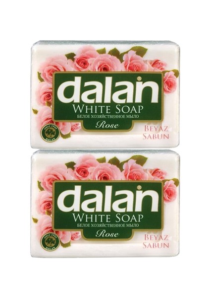 Beyaz Sabun Gül 4 Adet 600 gr 2 Adet