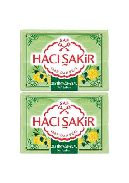 Zeytinli Saf Sabun 600 gr 2 Adet