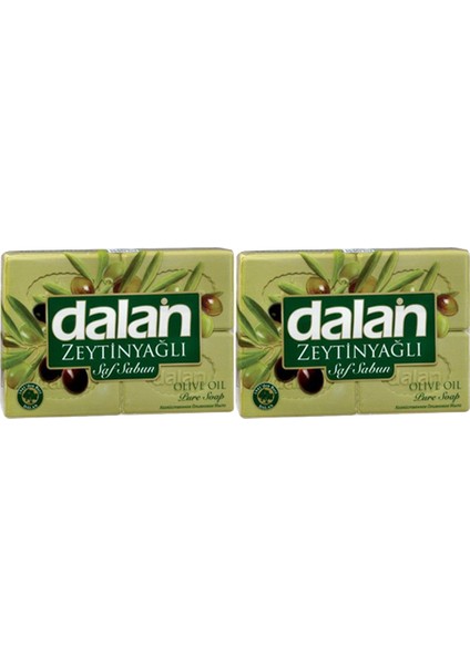 Geleneksel Zeytinyağlı Saf Sabun 600 gr 2 Adet