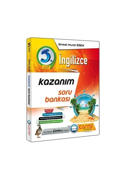 Çanta Yayınları 5. Sınıf Ingilizce Etkinlikli Kazanım Soru Bankası