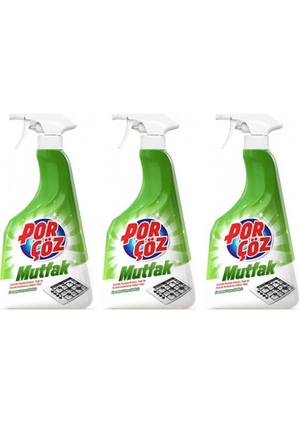 Mutfak Sprey 750 ml 3'lü