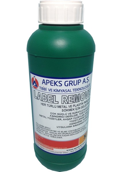 Yapışkan Tutkal ve Etiket Sökücü Label Remover 1 kg