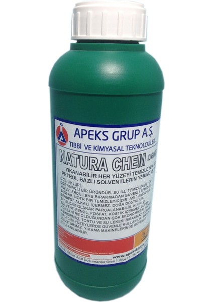 Portakal Esaslı Doğal Yağ Giderici ve Temizleyici Natura Chem 1 kg