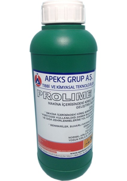 Bulaşık Makinası Kireç Çözücüsü Prolıme Konsantre 1 kg