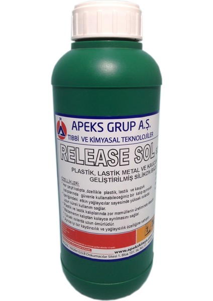 Kalıp Ayırıcı Solvent Bazlı Release Sol 1 kg