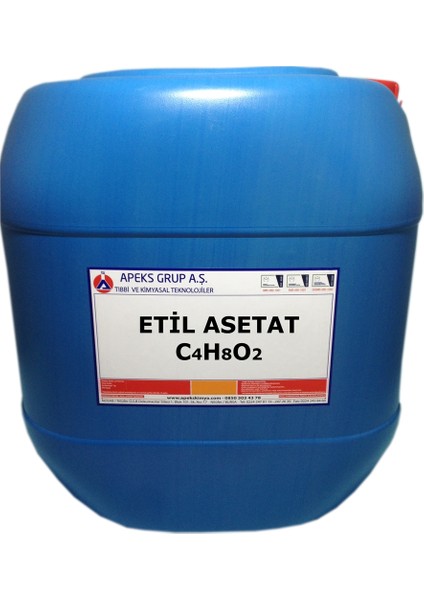 Etil Asetat C4H8O2 30 lt