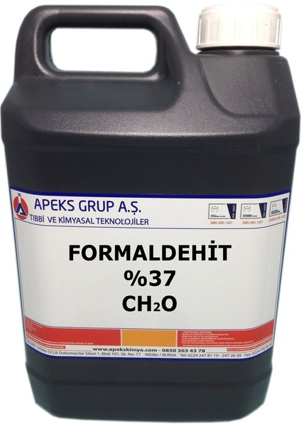 Formaldehit %37 Ch2O 5 kg