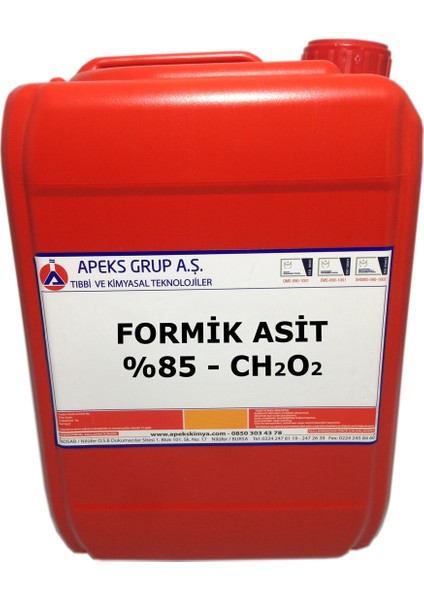 Formik Asit %85 Ch2O2 10 kg