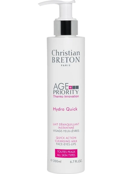 Christian Breton Hydra Quick Cleansing Milk Yüz Temizleme Sütü 200 ml